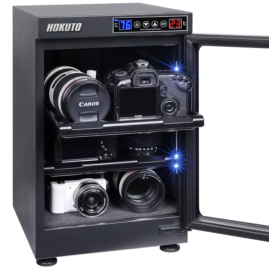 X*h様 HOKUTO 防湿庫 38L HOKUTO 防湿庫 HP-38EXを検証レビュー！防湿庫の選び方も紹介